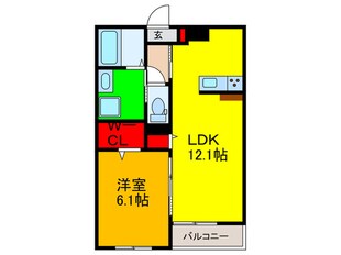 エスコンディーテの物件間取画像